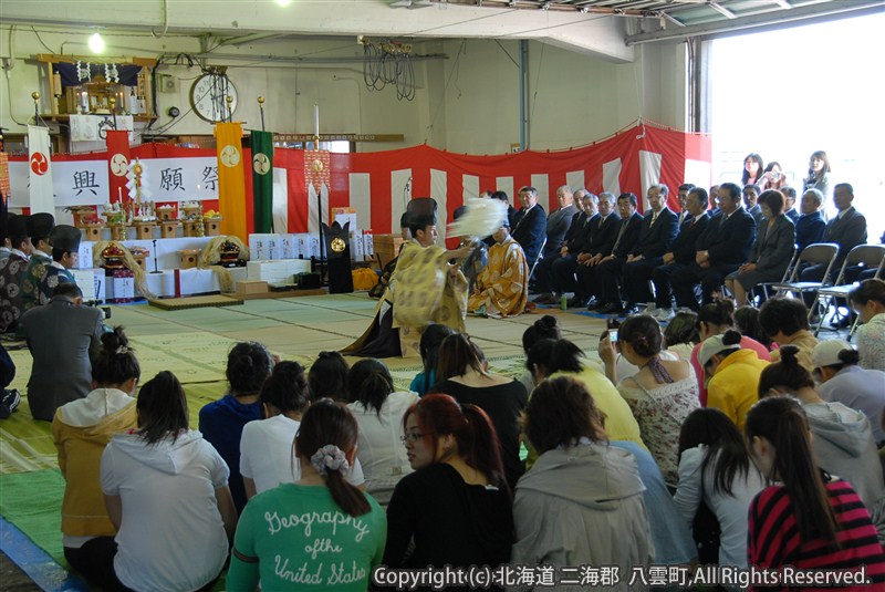H23.06.05　落部漁協震災復興祈願祭
