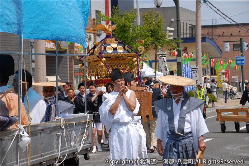 H23.06.21 八雲神社例大祭 神輿渡御 歩行者天国