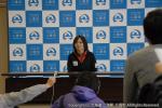 H24.02.19 小西ゆかり選手少年団指導講演会 記者会見