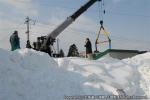 H24.03.01 JR八雲駅構内脱線事故復旧作業