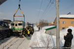 H24.03.01 JR八雲駅構内脱線事故復旧作業