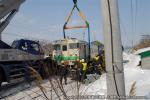 H24.03.01 JR八雲駅構内脱線事故復旧作業