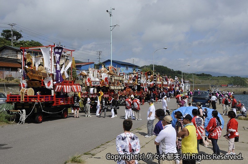 熊石根崎神社例大祭 H21 8月