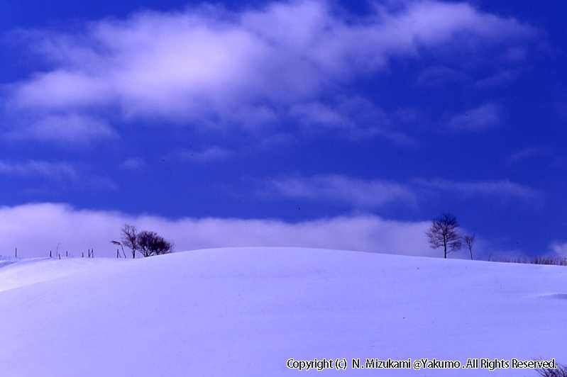 八雲・風景（冬）