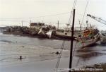 昭和62年　台風被害－関内漁港